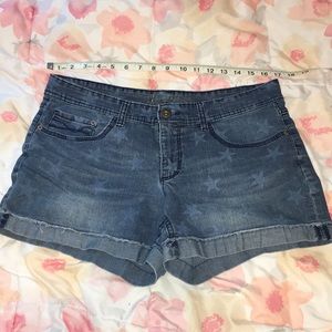 Faded Glory 4” Jean Shorts
